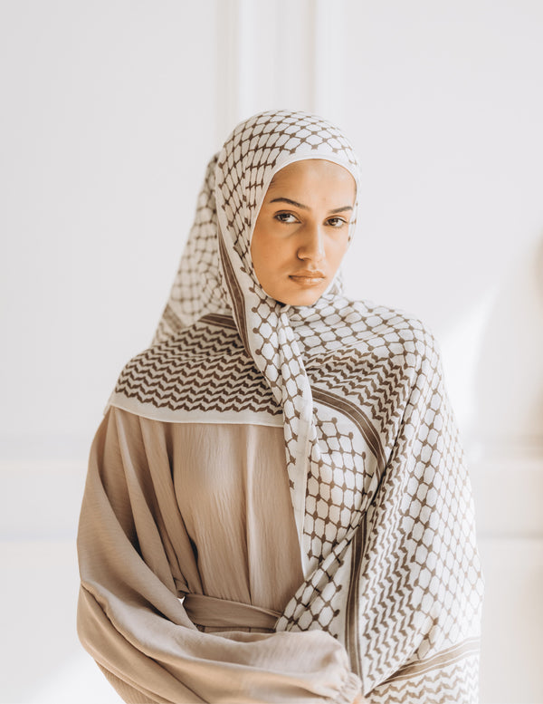 #ClassicBrownkeffiyeh