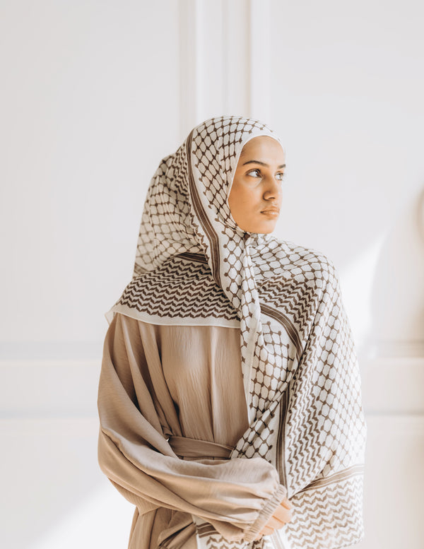 #ClassicBrownkeffiyeh