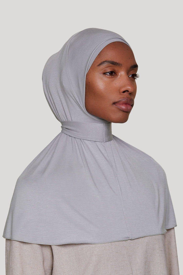 Instant Two-Piece Slip-On Hijab (Satin Lined)